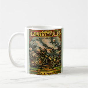 1917 Die Schlacht von Gettysburg Kaffeetasse