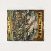 1917 Die Schlacht von Gettysburg Notendruck Wandteppich (Vorderseite (Horizontal))