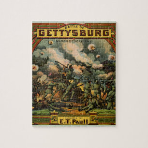 1917 Die Schlacht von Gettysburg Puzzle