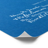 1917 Flugmaschine Flugzeug Patent Art Zeichnend Poster (Ecke)