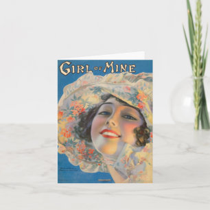 1917 Girl of Mine Notencover