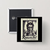 1917 Mitarbeiter denken Sie daran! Button (Vorne & Hinten)