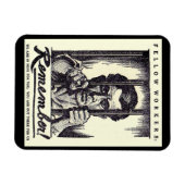1917 Mitarbeiter denken Sie daran! Magnet (Horizontal)