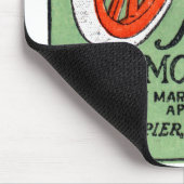 1917 New Jersey Frühjahrs-Automobilausstellung Mousepad (Ecke)