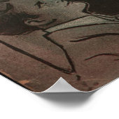 1917 "Strick Strick Strick" A Liebe Garn Poster (Ecke)