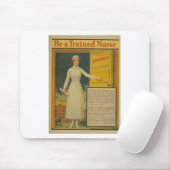 1917 WWI-Poster wird eine ausgebildete Krankenpfle Mousepad (Mit Mouse)