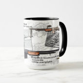 1918 BAR M1918 Kaffee-Tasse brünierend Tasse (VorderseiteRechts)