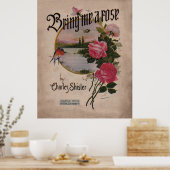 1918 bringen Sie mir eine Rose Poster (Küche)