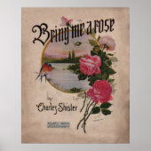 1918 bringen Sie mir eine Rose Poster (Vorne)