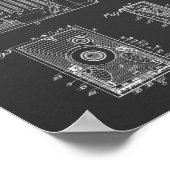 1918 Faltkamera Patent Art Zeichnend Druck Poster (Ecke)