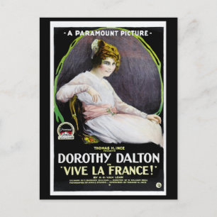 1918 Film Vive La France Postkarte