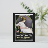 1918 Film Vive La France Postkarte (Stehend Vorderseite)