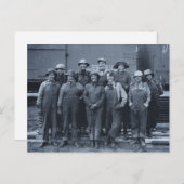 1918 Frauenarbeiter Gewerkschaft Pazifische Eisenb Postkarte (Vorne/Hinten)