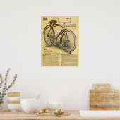 1918 Vintage Fahrrad Ranger Superbe Werbeplakat Poster (Küche)