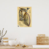 1918 Vintages Fahrrad Ranger und Art Poster (Küche)