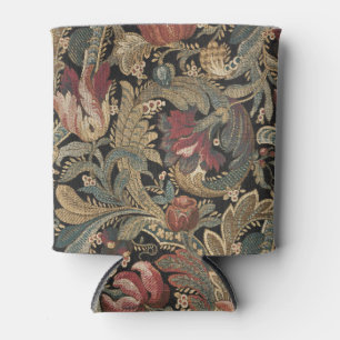 1918 Vintages, reichhaltiges Blumenband Brocade Da Dosenkühler