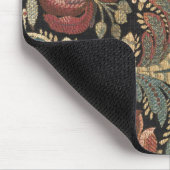 1918 Vintages, reichhaltiges Blumenband Brocade Da Mousepad (Ecke)