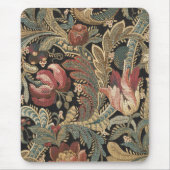1918 Vintages, reichhaltiges Blumenband Brocade Da Mousepad (Vorne)