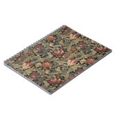 1918 Vintages, reichhaltiges Blumenband Brocade Da Notizblock (Linke Seite)