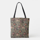 1918 Vintages, reichhaltiges Blumenband Brocade Da Tasche (Rückseite)