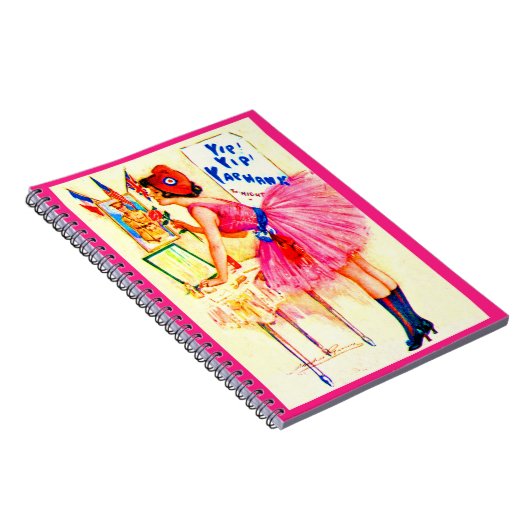 1918 Yip Yip Yaphank Titelbild Notizblock (Rechte Seite)