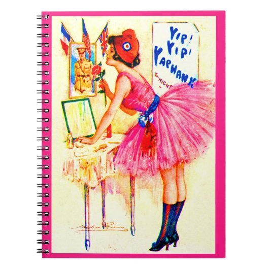 1918 Yip Yip Yaphank Titelbild Notizblock (Vorderseite)