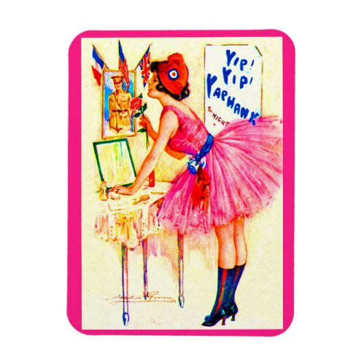 1918 Yip Yip Yaphank-Titelblatt Magnet (Vertikal)