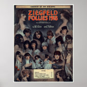 1918 ZIEGFELD FOLLIES POSTER (Vorne)