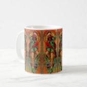 1919 Abbildung des systemeigenen Amerikanischen Ur Kaffeetasse (Vorderseite Links)