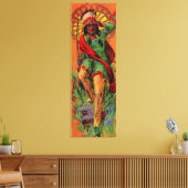 1919 Abbildung des systemeigenen Amerikanischen Ur Leinwanddruck (Insitu (Wohnzimmer))