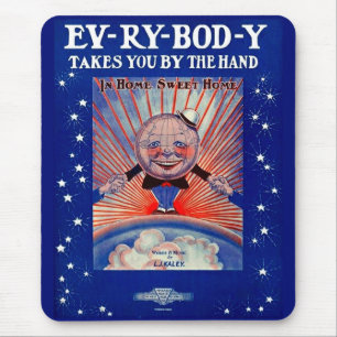 1919 Ev'ry Body's Crazy 'Bout the Doggone Blues, B Mousepad