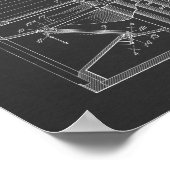 1919 Faltkamera Patent Art Zeichnend Druck Poster (Ecke)