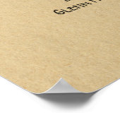 1919 Flugzeug-Biplane-Patent Zeichnend Kunstdruck Poster (Ecke)