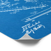 1919 Gun Auto Patentkunst Zeichnend Printwerbung Poster (Ecke)