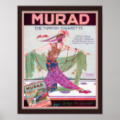 1919 Murad Turkish Tobacco Poster (Vorne)