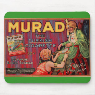 1919 Murad Zigarettenwerbung Mousepad