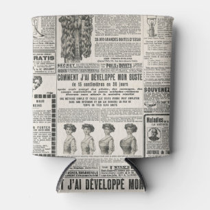 1919 Paris Fashion: Antique Newspaper Page Dosenkühler