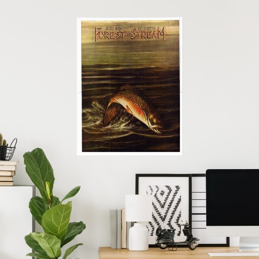 1919 Wald und Strom Poster (Heimbüro)