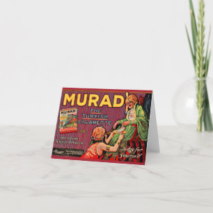 1919 Zigaretten und Muraden Karte