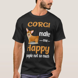 191 Corgi macht mich glücklich T-Shirt