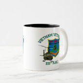 191st AHC (Vietnam Ver2) Zweifarbige Tasse (VorderseiteRechts)