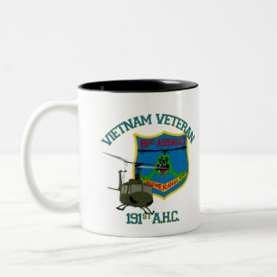 191st AHC (Vietnam Ver2) Zweifarbige Tasse