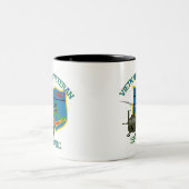 191st AHC (Vietnam Ver2) Zweifarbige Tasse (Mittel)
