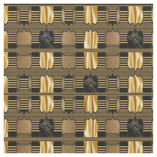 1920 Art-Déco-Stoffwiederholdesign Stoff (Nahaufnahme)