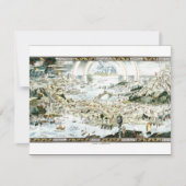 1920 Classic Fairyland Imaginary Map Einladung (Vorderseite)