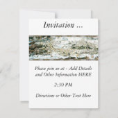 1920 Classic Fairyland Imaginary Map Einladung (Rückseite)