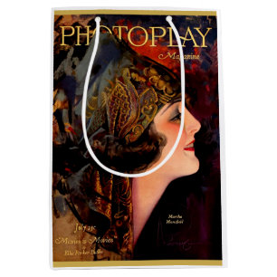 1920 Cover des Photoplay-Magazins Mittlere Geschenktüte