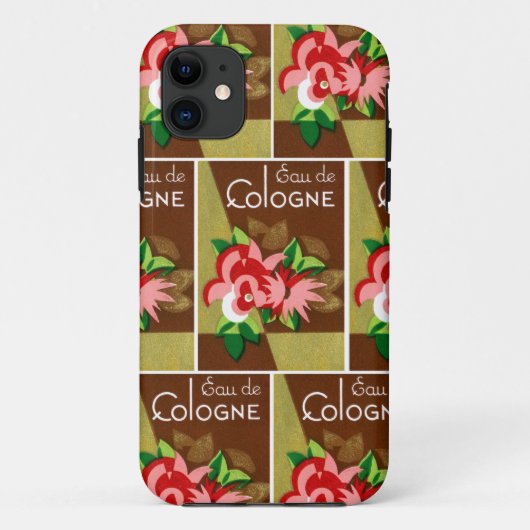 1920 Eau de Cologne Parfüm Case-Mate iPhone Hülle (Rückseite)