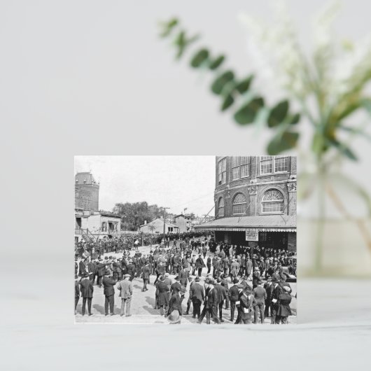 1920 Ebbets Field Postcard Postkarte (Stehend Vorderseite)