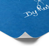 1920 Flugmaschine Flugzeug Patent Art Zeichnend Poster (Ecke)